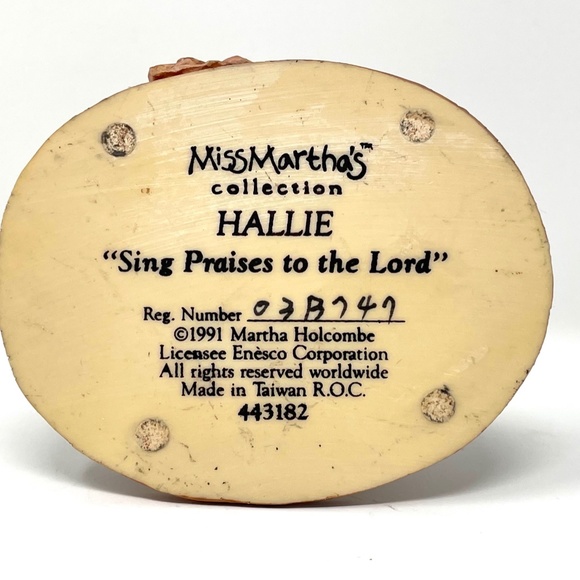 Vintage Miss Martha's Hallie "Sing Praises to Lord - Picture 9 of 9